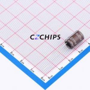 Condensador Electrolítico de Aluminio de 470uF 16V 8x12GL con Orificio Pasante, D8xL12mm 470uF 20% 16V 730mA-100KHz - Product Image 1