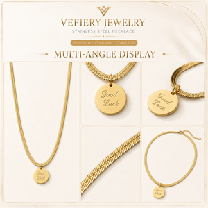 <b>Fashion</b> <b>Necklace</b> for Women Stainless Steel Jewelry Accessory - Product Image 4