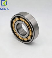 Roulement à rouleaux cylindriques à une rangée N305EM |   Alésage de 25 mm x diamètre extérieur de 62 mm |   Cage en laiton usiné |   Capacité de charge radiale élevée