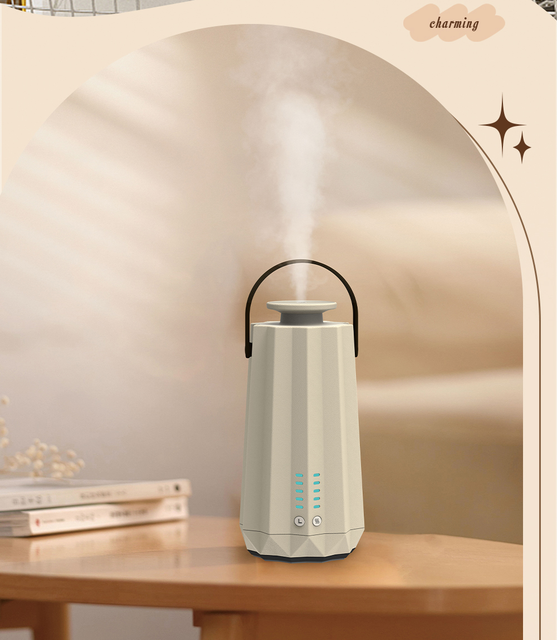 Smart Rechargeable Aromatherapy Diffuser New Design Factory Direct Machine for Home, Office and Car