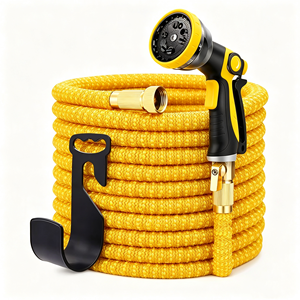 Nouveau <span class=keywords><strong>tuyau</strong></span> d'<span class=keywords><strong>arrosage</strong></span> - 50FT/100FT <span class=keywords><strong>Tuyau</strong></span> d'eau résistant aux UV et anti-plis pour pelouse, jardin, lavage de voiture et usage extérieur - Product Image 1