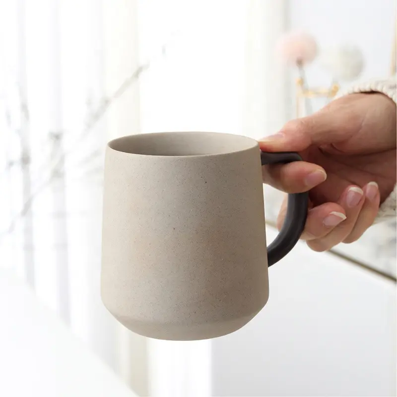 Taza de cerámica con Logo grabado, cerámica, café, bebida, agua, té