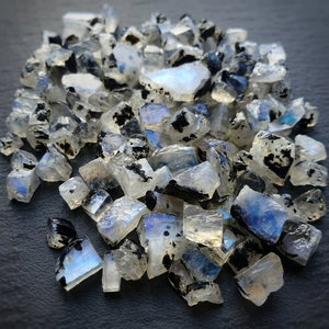 Piedra Preciosa Natural de Gran Tamaño, Piedra Lunar Arcoíris, Semipreciosa, para Joyería, Piedra Suelta, Calidad AAA, Forma Libre, Tercera Parte - Product Image 3