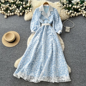 sachin and babi light blue dress Women's Maxi Long Sleeve Dresses main image 0