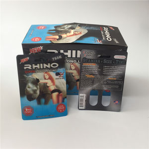 5G Vial Rhino 69 7 Medizin-Pillen-Kapsel-Flasche mit 3D-Effekt zur Männlichen Verbesserung, Crazy Rhino 69 7 Kapseln - Product Image 3