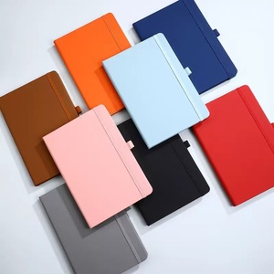 Bán buôn A5 da máy tính xách tay 200 trang cho sinh viên kinh doanh văn phòng trường sử dụng có tính năng ban nhạc đàn hồi cho sữa bản thảo A4 - Product Image 4