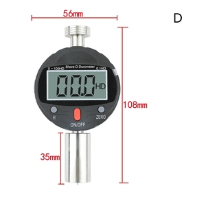 Xách tay Shore A/C/D độ cứng kỹ thuật số độ cứng Meter <span class=keywords><strong>durometer</strong></span> độ cứng Tester với lớn LCD hiển thị cho cao su tIR - Product Image 3