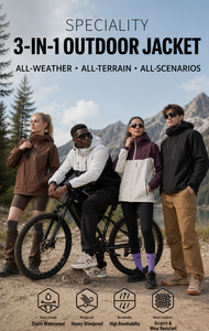 ANUNNAKI - Giacca Outdoor Elite - Attrezzatura Multifunzione in 4 Colori - Antivento Idrorepellente Termica - Cappotto <span class=keywords><strong>Professionale</strong></span> da Trekking - Product Image 4