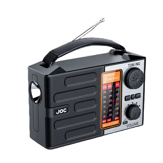 Portable Speakers Radio Blue Tooth Speaker Wireless FM/SW/AM Radio Stereo Woofer High Sound Quality Torch Rechargeable Speakers