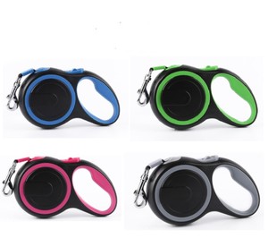 Venta al por mayor logotipo personalizado collares ajustables de alta resistencia accesorios para perros correa de plomo correa retráctil automática para mascotas - Product Image 6