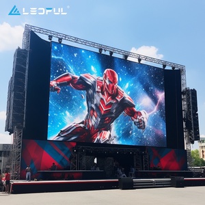 P3.91 p3.9 3.9mm 3.91mm 500*500mm hoàn thành hệ thống 500*500mm toàn màn hình hệ thống cho thuê dẫn hiển thị sân khấu - Product Image 4