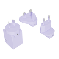 Adaptateur secteur USB-C Type-C PD3.0 à charge rapide 45 Watts pour ordinateur portable, téléphone portable, tablette, ordinateur portable, appareils électroniques portables