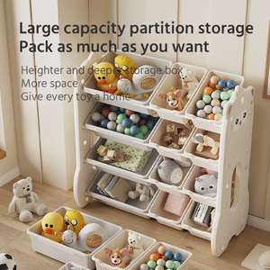 Camera da letto in plastica per bambini multistrato per bambini bambini bambini scaffali di stoccaggio per scaffali per librerie <span class=keywords><strong>angolo</strong></span> scaffale Organizer alpaca mensola - Product Image 2