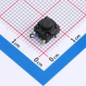XJ4B0552210 Tactile Switch SMD-4P,6.2x6.2mm Switch Single Pole Single Throw Round Button 2.6N Vertical Mount - Product Image 1