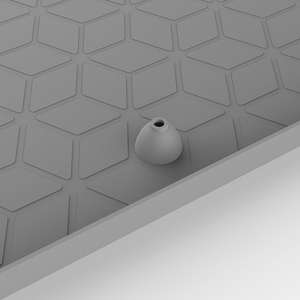 <span class=keywords><strong>Tappetino</strong></span> Durevole Sottolavello con Foro di Drenaggio Centrale, Protegge la Base del Mobile da Perdite e Versamenti, Facile da Pulire - Product Image 3