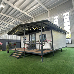 Складной дом, 20 футов, 40 футов, сборный контейнерный дом, стальная портативная вилла, дом с 2 спальнями, дом из контейнеров, дом для дома - Product Image 2