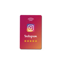 Haute qualité 13.56MHz RFID Google Review Pvc carte Nfc Pvc étiquette personnalisée Tag213 Tag215 Tag216 support de Menu de carte multimédia