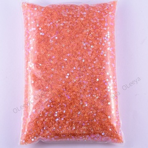 Échantillons Gratuits OLeeya – Strass en Résine à Dos Plat Non Thermocollants Effet Aurore Gelée pour Accessoires de Nail Art DIY (Vente en Gros) - Product Image 2