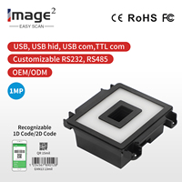 Módulo Escáner de Códigos de Barras EM100L de Alto Rendimiento con Motor CMOS e Interfaz USB en Stock para Estacionamientos y Carreteras