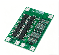 Chargeur de batterie au lithium 3S 40A 11.1V 12.6V 18650 Version améliorée PCB BMS Drill 40A Current Lipo Cell Module PCBA Product