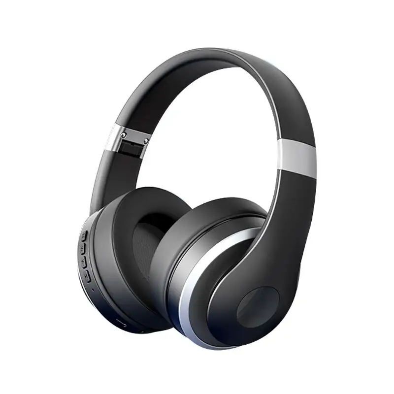 Over-ear Headphones Headsets with Mic 60hrs Listening Noise Cancelling Wireless Headphones