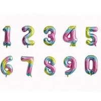 Offre Spéciale – Ensemble de Ballons Publicitaires Gonflables en Aluminium « Joyeux Anniversaire » de 16 à 40 Pouces pour Décorations de Fête
