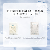 MOQ Lumikitten Centella Masque de Beauté Microcourant Traitement Contour des Yeux Recharge 12 Sets Formule à Base d'Eau Tous Types de Peau