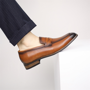 Zapatos de Vestir de Cuero para Hombre 2026, Nuevos, de Cuero Vacuno Genuino, con Cordones, Oxford, Transpirables, Antideslizantes, Cómodos, Formales - Product Image 3