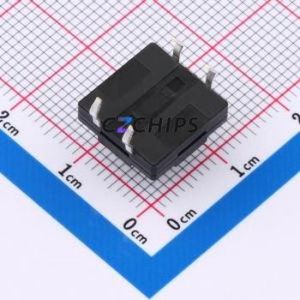 SMG-12-H085A1 Tactile Switch Through hole Component (THT)-4P,12x12mm Switch Single Pole Single Throw Round Button 2.5N 12mm - Product Image 2