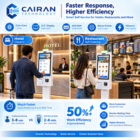 Machine de Caisse Automatique Intégrale Cairan pour Supermarché, Magasin de Vêtements, Paiement Mobile NFC et Code QR, Comptoir de Caisse