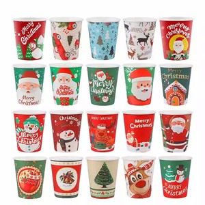 Custom Printed Eco-Friendly Single Wall Craft Paper Coffee Cups for Hot Drinks and Parties with Custom Logo