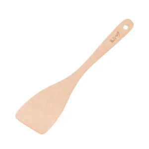 Di alta qualità faggio legno cibo spatola accessori da cucina utensili da cucina di qualità Premium utensile in legno