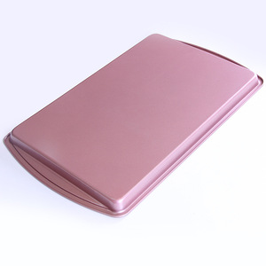 Molde rectangular para pasteles color oro champán, antiadherente, para hornear en casa, herramientas para repostería casera. - Product Image 2