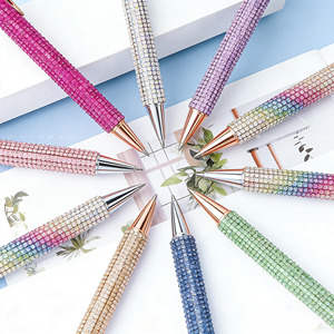 <span class=keywords><strong>Stylo</strong></span> bille métallique scintillant rétractable multicolore, idéal pour les cadeaux, les fêtes, les sacs de <span class=keywords><strong>goodies</strong></span> d'anniversaire, vente en gros - Product Image 5