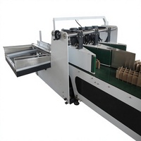 Máquina Automática para Ensamblar Cartón Corrugado con Apilador para Cajas de Cartón