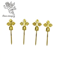 Vis de fixation pour cercueil de style européen, accessoires funéraires, vis 4 #    Accessoires funéraires pour cercueil, fournitures funéraires, accessoires de crémation