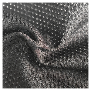 <span class=keywords><strong>Tela</strong></span> de poliéster suave de malla elástica de punto a <span class=keywords><strong>precio</strong></span> de fábrica para ropa - Product Image 1