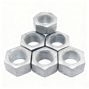 Bibo Yaente Factory Grade 4 Carbon Hex Nuts External Hexagonal Nuts for Solar Power Corrosion-resistant Solar Energy <b>Fastener</b> - Product Image 1