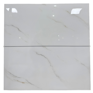 Azulejo Cerámico de Mármol Blanco Premium de 400x800 mm, Acabado Brillante, Forma de T, Azulejos Modernos para Paredes Interiores de <span class=keywords><strong>Baños</strong></span> - Product Image 3