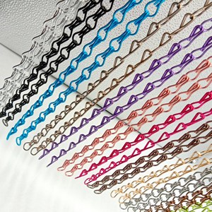 Catena Decorativa <span class=keywords><strong>a</strong></span> Doppio Gancio in <span class=keywords><strong>Rete</strong></span> <span class=keywords><strong>Metallica</strong></span> per Decorazione d'Interni e Facciate Continue - Product Image 6
