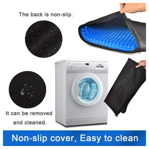 Cojín ortopédico de gel para asiento, cojín refrescante de verano para escritorio, almohadilla antideslizante para silla de oficina, cojín de gel de huevo para alivio del dolor - Product Image 4