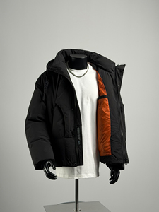 <span class=keywords><strong>Giacca</strong></span> Imbottita <span class=keywords><strong>Oversize</strong></span> di Alta Qualità per Uomo, Piumino Invernale in Piuma d'Oca <span class=keywords><strong>Bianca</strong></span>, Cappotto Caldo Imbottito in Cotone, <span class=keywords><strong>Giacca</strong></span> Retrò - Product Image 5