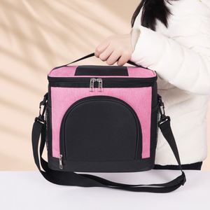Sacs de pique-nique imperméables personnalisés pour étudiants, sac isotherme en aluminium, sac à déjeuner isolé pour étudiants, enfants, hommes, femmes - Product Image 6