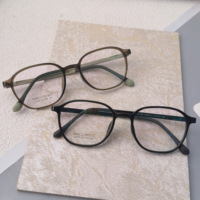 Material: Montura de gafas ultraligera, lentes planas multicolor con filtro de luz azul, montura cuadrada simple, gafas lisas, 2908