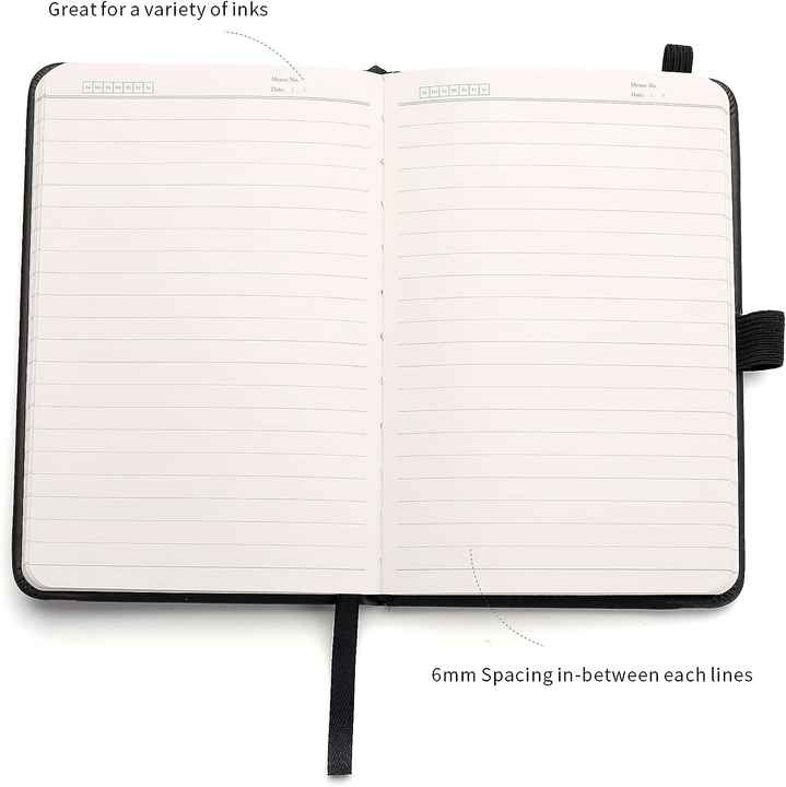A6 Pocket Size Journal Notebook with 1 Inner Pocket Customizable Wholesale Pocket Diary Writing Notebook