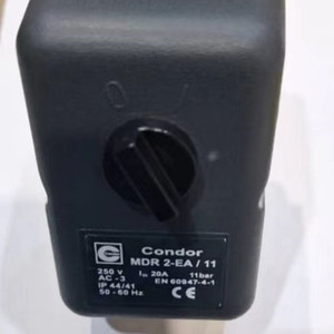 <span class=keywords><strong>Pressostat</strong></span> <span class=keywords><strong>Condor</strong></span> MDR 2-EA / 11 11 bars IP 44/41 pour compresseurs d'air - Product Image 1