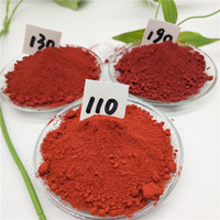 Pigment d'oxyde de fer rouge pour la teinture des carreaux, peinture pour sols, colorant acide, industrie de la construction, Hebei