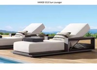 Ensemble moderne de salle à manger d'extérieur en aluminium de 9 pièces d'usine comprenant une table extensible et un dessus en céramique pour les meubles de patio de jardin