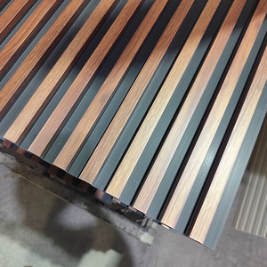 Dễ dàng để làm sạch hiện đại Ốp PVC WPC tấm Tường rãnh bảng Panels cho trong nhà thương mại và phòng tắm không gian - Product Image 5