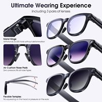 Lunettes Intelligentes A2 2026 avec Caméra Multifonction, Enregistrement Photo et Vidéo, Traduction en Temps Réel, Reconnaissance IA pour les Appels